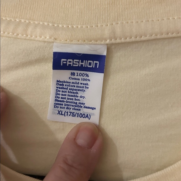 Yellow Butterfly Graphic T-Shirt - Picture 3 of 3